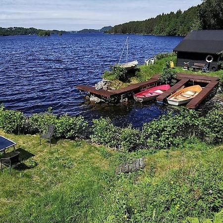 Topfloor Apartment Separate Entranc Nice View Stord Fitjar Buitenkant foto