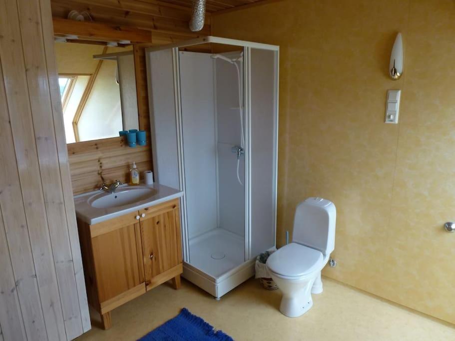 Topfloor Apartment Separate Entranc Nice View Stord Fitjar Buitenkant foto